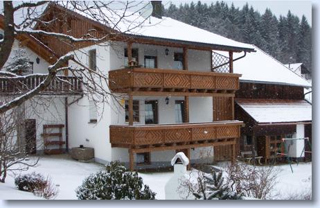 Hausansicht (Winter)